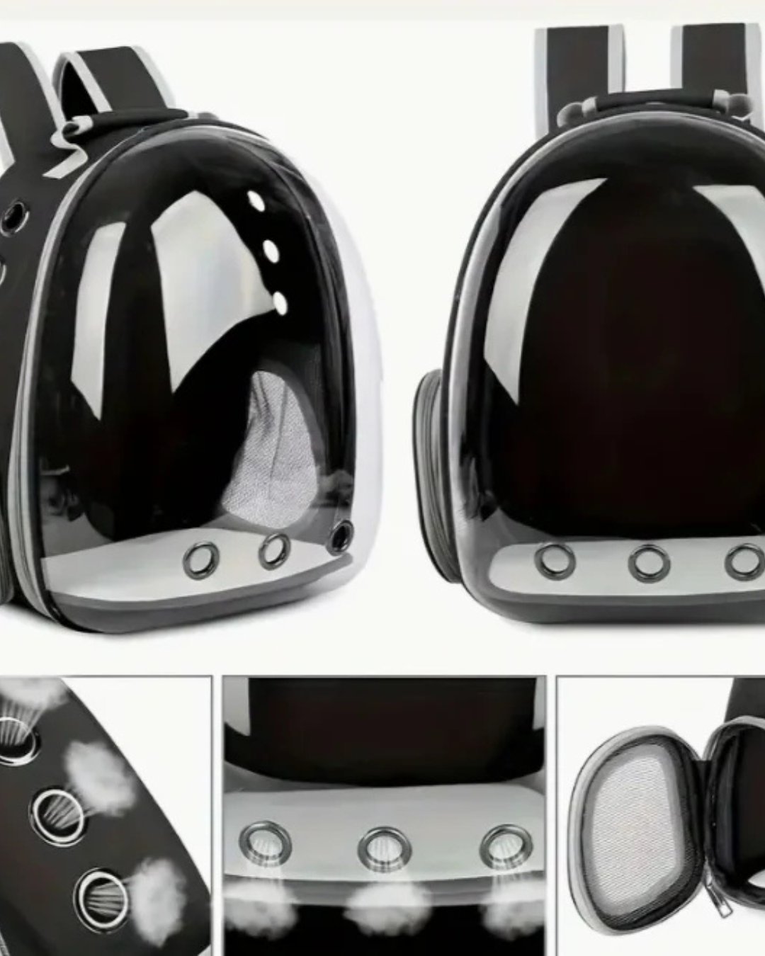 Maleta para Mascotas - Mochila de Transporte para Perros y Gatos