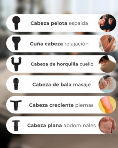 PISTOLA MASAJEADORA  MUSCULAR